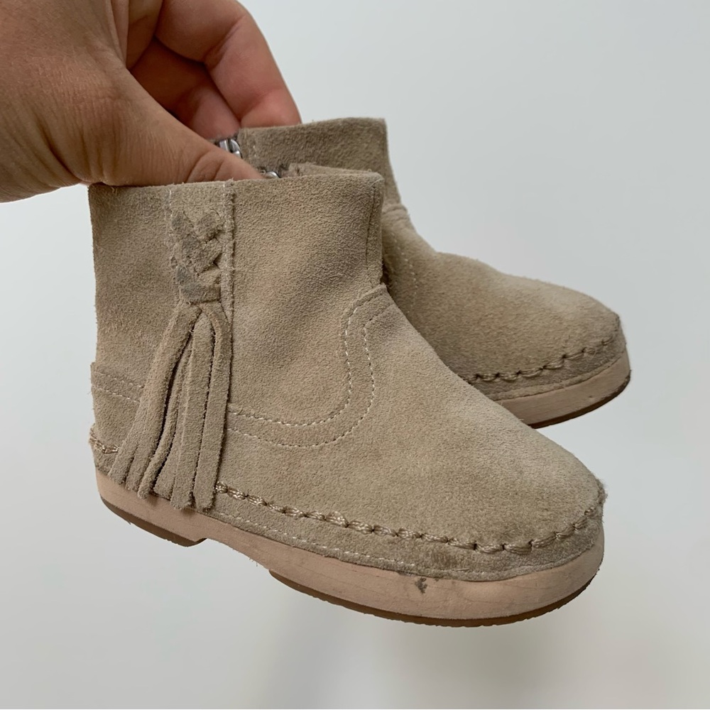 Zara Kids Suede Boots